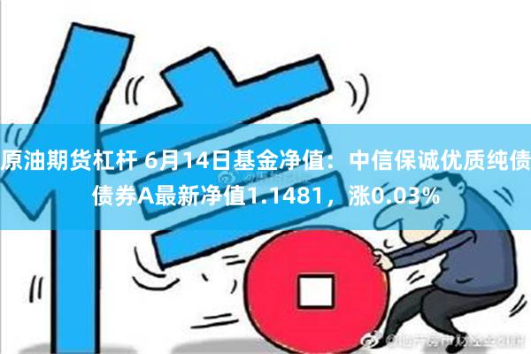 原油期货杠杆 6月14日基金净值：中信保诚优质纯债债券A最新净值1.1481，涨0.03%