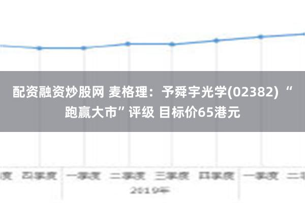 配资融资炒股网 麦格理：予舜宇光学(02382) “跑赢大市”评级 目标价65港元